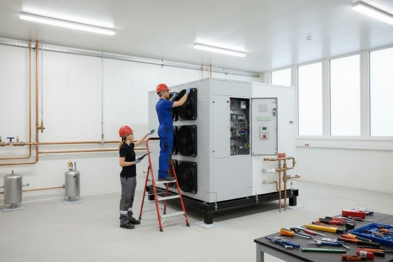 Heat Pump Replacement detail